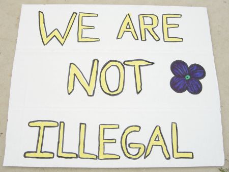 July 17th: A civil liberties rally sign