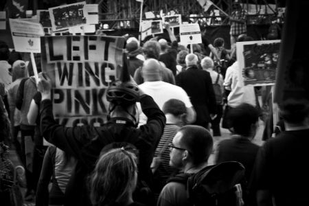 Mike Barber photographed the Stop The Cuts rally against Rob Ford's austerity program in September at City Hall.