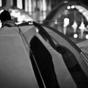 Members of Occupy Toronto set up tents, intending to spend the next few days camped in front of City Hall.