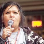 Housing rally launches Downtown Eastside boycott campaign