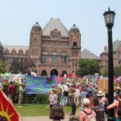  Thousands March for Jobs, Justice and Climate in Toronto