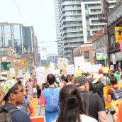  Thousands March for Jobs, Justice and Climate in Toronto