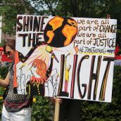  Thousands March for Jobs, Justice and Climate in Toronto