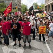 Canada Can't Hide Genocide March