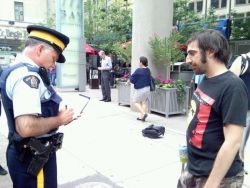 Ichim interviewed by RCMP Officer