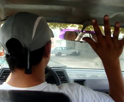 Nov. 30, 2009 - It is evident, the morning after the election, that the boycott was widely followed.  My first taxi driver of the day proudly shows off his un-inked fingers - demonstrating that he did not vote - and tells me he wishes he could attend the assembly called by the Resistence but cannot because he has to work.