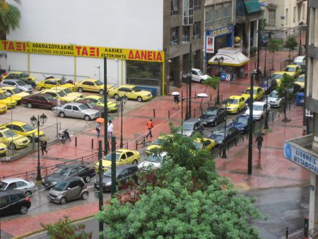 Effects of TRansit strike in Athens