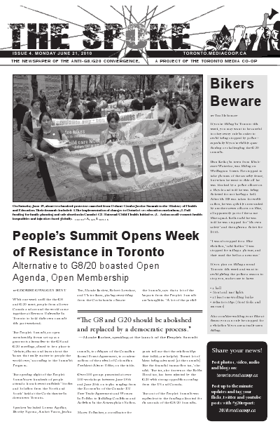 The Spoke: TMC's Broadsheet, Issue 4