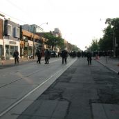 Gabriel Sinduda: g20.toronto. Approaching the Line of Intimidation