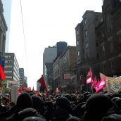 Black Bloc backin' up socialism