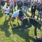 Spirit Train Protest in Montreal