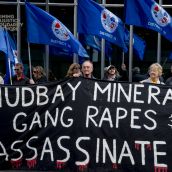 PHOTO ESSAY: United Against Hudbay, a protest at Hudbay’s shareholder meeting 