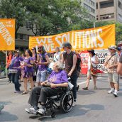  Thousands March for Jobs, Justice and Climate in Toronto