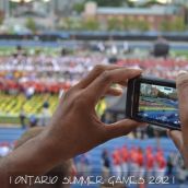 A view from the stands 